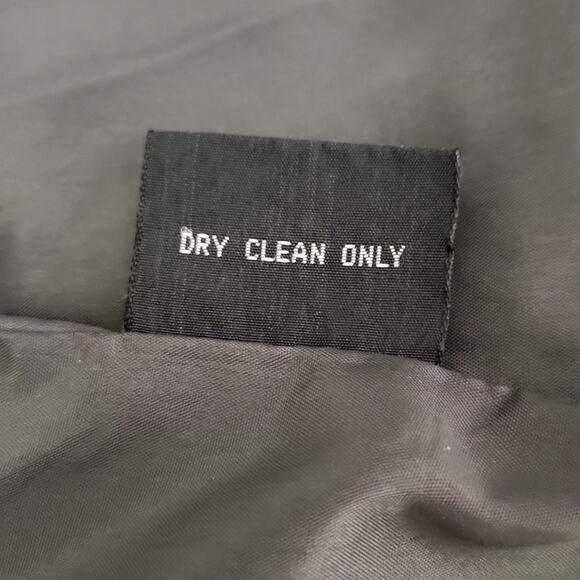 Vintage Sasson Women's Gray Black Double Breasted Wool Blend Blazer Size 10 - Picture 9 of 10